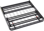 Amazon Basics Bed Frame with Storage, Foldable Metal Platform, Sturdy Steel, No Box Spring Needed, 14-inch High, Tool-Free Setup, Twin Size, Black