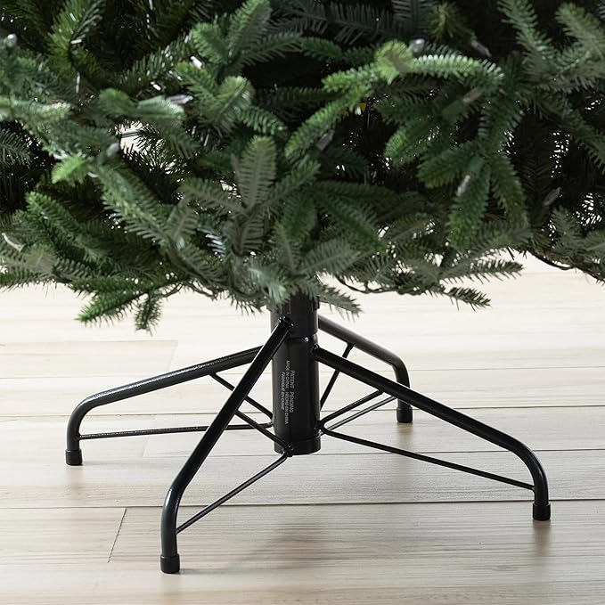 Balsam Hill European Silver Fir - Elegant Artificial Christmas Tree with True Needle Foliage Available Unlit or with LED Clear Lights, Unlit, 6'