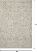 Loloi Amber Lewis Honora Collection HON-05 Bone/Multi 5'-3" x 7'-9" Area Rug
