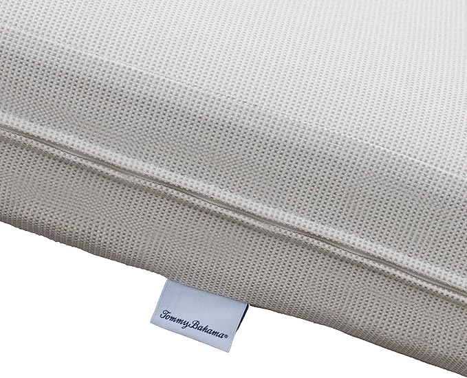 Tommy Bahama Deep Seating Lounge Cushion, 24" X 26" X 4", Bamboo Bay Bone