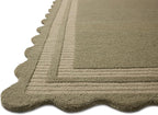 Loloi Chris Loves Julia Scottie Collection SCO-01 Olive/Pebble 8'-6" x 11'-6", .87" Pile Height, Area Rug