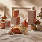 Thymes Scented Candles for Women & Men – Tin with Lid – Luxury Home Decor – Pumpkin Candles with Notes of Nutmeg, Cinnamon, Clove, & Orange Peel – Fall Decor (Pumpkin Laurel, 6.5 oz)