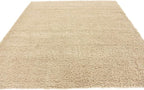 Unique Loom Solid Shag Collection Area Rug (7' 10" Square, Taupe)