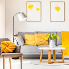 OttLite Good Housekeeping Shaded Modern LED Floor Lamp for Bedroom with Tray, Wireless Charging Table, Designed to Reduce Eyestrain, Adjustable Shade, ClearSun LED Bulb, Reading Light & Studying Lamp