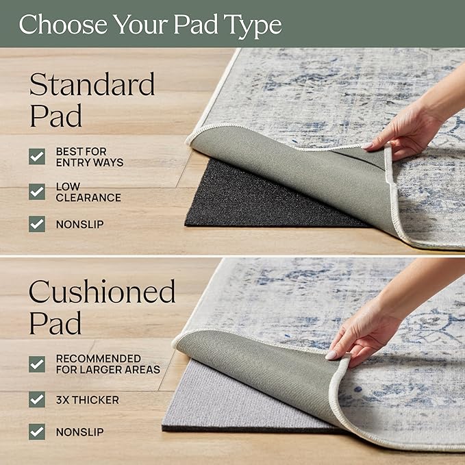 RUGGABLE x Jonathan Adler Machine Washable Modern Area Rug – Op Art Charcoal 2x3, Stain-Resistant, Non-Slip – Small Rugs for Living Room, Bedroom, Hallway, Entryway & Bathroom–with Standard Pad