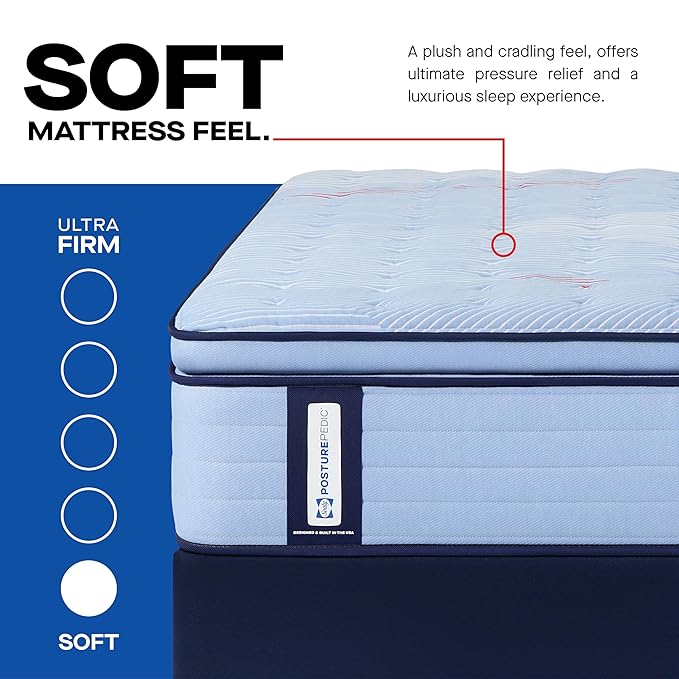 Sealy Posturepedic® Fayette 14" Soft Pillowtop Innerspring Mattress - Full