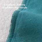 FUTEI Pack of 2 Teal Blue Decorative Throw Pillow Covers 12x20 Inch Soft Cozy Solid Boucle Textured Lumbar Pillow Cases,Modern Home Decor for Couch Bed Living Room