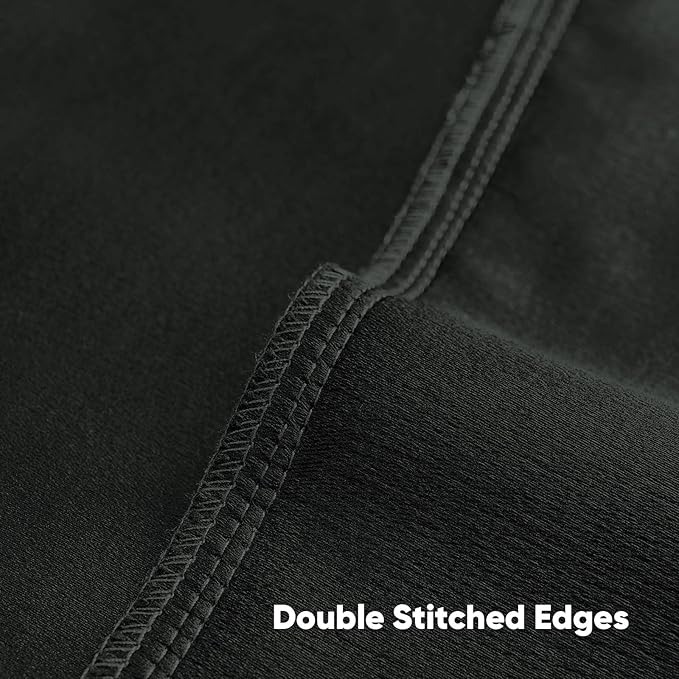 FUTEI Black Chenille Decorative Throw Pillow Covers 16x16 Inch Set of 2,Soft Cozy Faux Linen Textured Cushion Case,Farmhouse Home Decor for Couch Living Room