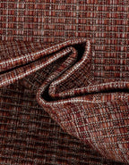Unique Loom Outdoor Border Collection Area Rug - Soft Border (7' 10" x 10' Rectangle Rust Red/Ivory)