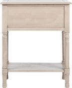 SAFAVIEH Home Collection Primrose Greige 3-Drawer Console Table