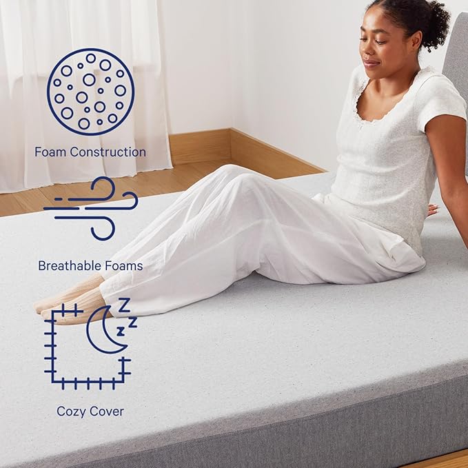 Casper Sleep Element Queen Mattress - Medium Feel - Motion Isolation - Breathable, Cooling Memory Foam - 100-Night Trial - CertiPUR-US