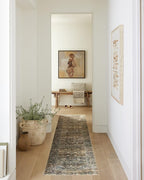 Loloi Amber Lewis Morgan Collection MOG-05 Spice/Lagoon 5'-0" x 7'-0" 38" Thick Area Rug feat. CloudPile, Neutral, Room Décor, Vintage Inspired, Livingroom, Bedroom, Dining Area