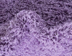 Unique Loom Solid Shag Collection Area Rug (6' 1" x 9' Rectangle, Lilac)