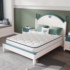 Novilla 8 inch Twin XL Mattress for Kids,Foam and Spring Hybrid Mattresses for Comfortable Sleep,Steel Coils for Durable Support,CertiPUR-US Certified Foam,Youth/Guest Rooms,Twin XL Mattress in a Box