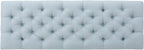 Christopher Knight Home Ottilie Fabric Storage Ottoman, Light Sky, Dimensions: 17.50 inches deep x 51.00 inches wide x 17.00 inches high.