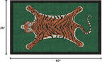 RUGGABLE x Jonathan Adler Washable Modern Area Rug – Tiger Emerald 3x5, Stain-Resistant, Non-Slip – Small Machine Washable Rugs for Living Room, Bedroom, Hallway, Entryway & Office–with Standard Pad
