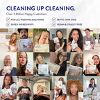 The Clean People Laundry Detergent Sheets - Laundry Soap - Ultra Concentrated, Recyclable Packaging, Stain Fighting - Christmas Morning (96 Count)
