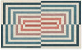 RUGGABLE x Jonathan Adler Washable Modern Area Rug – Op Art Teal 3x5, Stain-Resistant, Non-Slip – Small Machine Washable Rugs for Living Room, Bedroom, Hallway, Entryway & Office–with Standard Pad