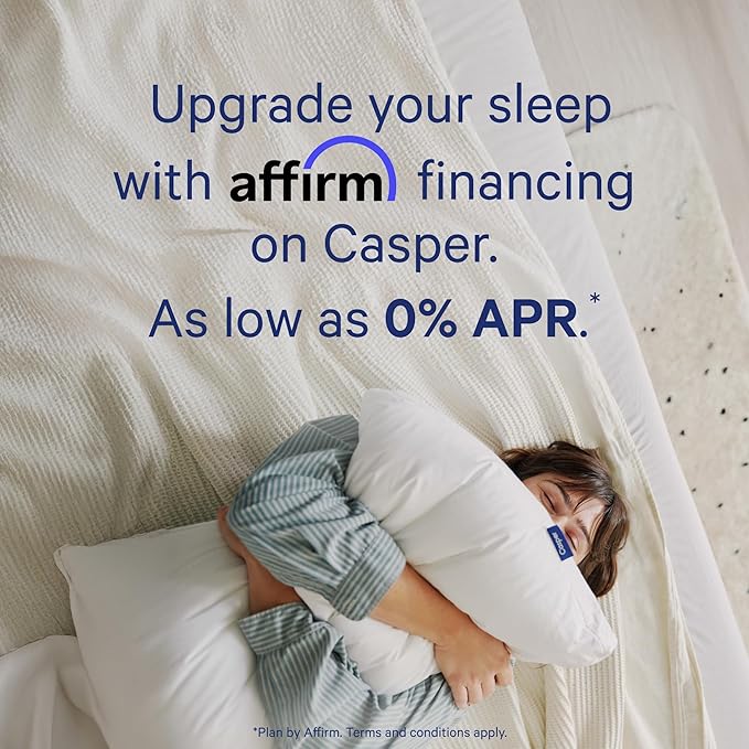 Casper Sleep Element Queen Mattress - Medium Feel - Motion Isolation - Breathable, Cooling Memory Foam - 100-Night Trial - CertiPUR-US