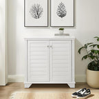 Crosley Furniture Lydia Accent Storage Cabinet, Bar, Buffet for Kitchen, Living Room, or Entryway, White