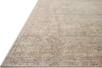 Loloi Amber Lewis Cambria Collection CBR-06 Multi/Natural 6'-0" x 9'-0" Area Rug Jute, Neutral, Vintage Style, Antique Tone, Living, Bedroom, Dining, Carpet