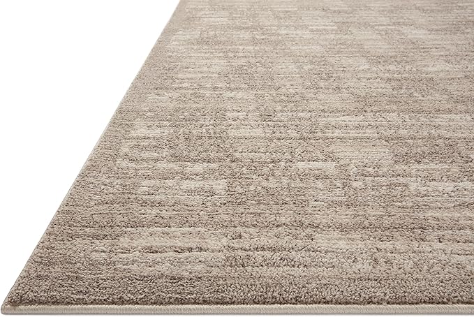 Loloi Darby Collection DAR-07 Pebble/Sand 2'-7" x 12'-0" Runner Rug