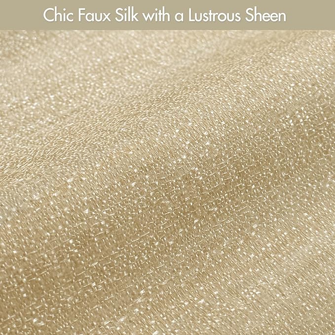 Madison Park Cordless Roman Shades Faux Silk Shade with Sheen 1-Panel Privacy, Room Darkening, Energy Efficient, Thermal Insulated Window Blind for Bedroom, Living Room Décor, 39"W x 64"H Como, Taupe