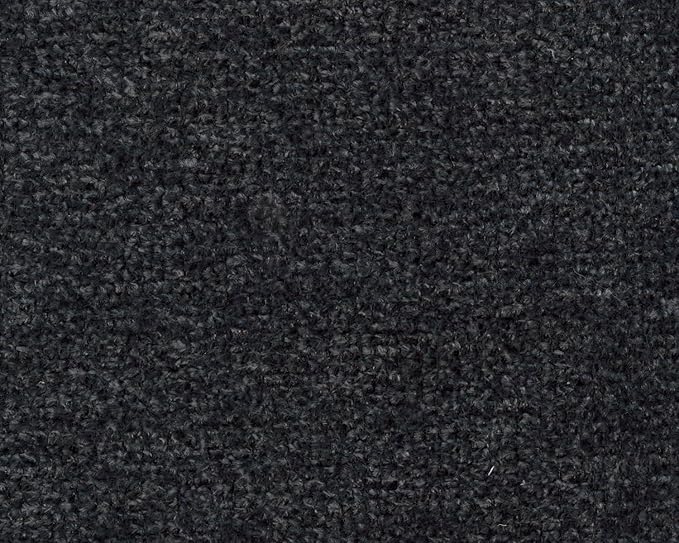 Signature Design by Ashley Abinger Chenille Contemporary Loveseat with 2 Accent Pillows, Dark Gray