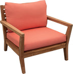 Tommy Bahama Deep Seating Lounge Cushion, 23" X 24" X 4", Bamboo Bay Mango