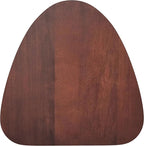 SIMPLIHOME Patrice Modern 18 inch Wide Metal and Wood Accent Side Table in Dark Brown for the Living Room and Bedroom