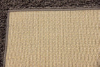 Unique Loom Solid Shag Collection Area Rug (5' 1" x 8' Rectangle Graphite Gray)