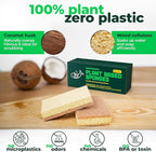 bioGo 12 Pack Natural Biodegradable Kitchen Sponges - Eco-Friendly, Compostable, Cellulose Dish - Compostable - Biodegradable - Cellulose Sponge