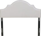 Christopher Knight Home Nora Headboard - Fully Upholstered, Queen / Full, Light Grey