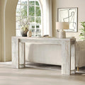 LITTLE TREE 70.9-Inch Entryway Table, Long Narrow Farmhouse Sofa Console Table for Living Room, Hallway