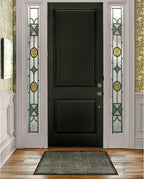 RUGGABLE x Morris & Co Washable Area Rug– Blackthorn Forest Green 2x3, Stain-Resistant, Non-Slip – Small Machine Washable Rugs for Living Room, Bedroom, Hallway, Entryway & Bathroom–with Standard Pad