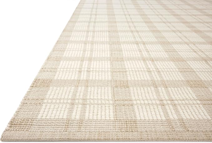 Loloi Magnolia Home by Joanna Gaines Ryder Collection RYD-01 Beige/Ivory 2'-3" x 3'-9" Accent Rug