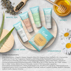 Eco Botanics Hotel Soaps & Toiletries Bulk Set | 1-Shoppe Amenities Kit | 0.85oz Shampoo & Conditioner, Body Wash, Lotion, 0.89oz Bar Soap | Travel Size | 150 Pieces
