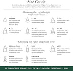 Balsam Hill 6.5ft Pre-Lit Classic Blue Spruce Artificial Christmas Tree with 2,144+ Tips, 330 Twinkly LED Smart Lights, Easy Plug Technology & Premium Stand for Indoor Holiday Decorating