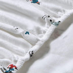 Eddie Bauer - Flannel Sheets Twin Size, Anti-Pilling & Wrinkle Resistant Cotton, Touchably Soft for All-Season Comfort - Bed Sheets with Matching Pillowcases & Fitted Sheet (Ski Slope)