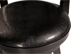 Hillsdale Fairfox 30.5" Wood Swivel Bar Height Stool, Black