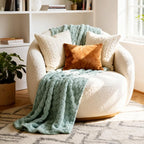 Bedsure GentleSoft Twin Blanket for Bed - Super Soft Cozy Blankets for Women Men Girls, Cute Fuzzy Fleece Throws for Bedroom Couch, Sage Green, 60x80 Inches