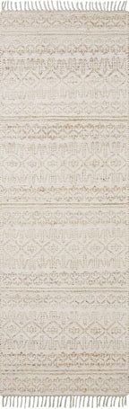Loloi Angela Rose Rivers Collection RIV-03 Sand/Ivory 8'-6" x 11'-6" Reversible Area Rug