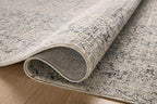 Loloi Amber Lewis Alie Collection ALE-01 Stone/Mist 7'-10'' x 10', .13'' Pile Height, Area Rug