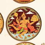 RITUALISTIC Ramayan Wall Plates for home decoration | Wall plates for living room | Metal Wall décor | Gift items for unisex |wall art | wall showpiece| Home Décor Items & Christmas gifts| Set of 9