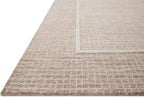 Loloi Chris Loves Julia Briggs Collection, Blush & Ivory, 2'-0" x 5'-0" Accent Rug – Minimal Gritted Design Area Rugs for Living Room Bedroom Entryway & Hallway No Shed High Traffic Home Decor Rug