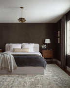 Loloi Amber Lewis Honora Collection HON-02 Slate/Beige 3'-9" x 5'-9" Accent Rug