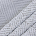 ZWJD Light Gray Pillow Covers 12x20 Set of 2 Chenille Throw Pillow Covers with Elegant Design Soft and Luxurious Decorative Throw Pillows for Couch, Bed, and Home Decor