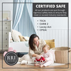 Child Three-Shelf Bookcase, 41.5”H x 24”W x 11.5”D Sturdy Birch Plywood Shelves for Daycare Storage of Books, Toys, Supplies, Smooth Natural Wood (42")