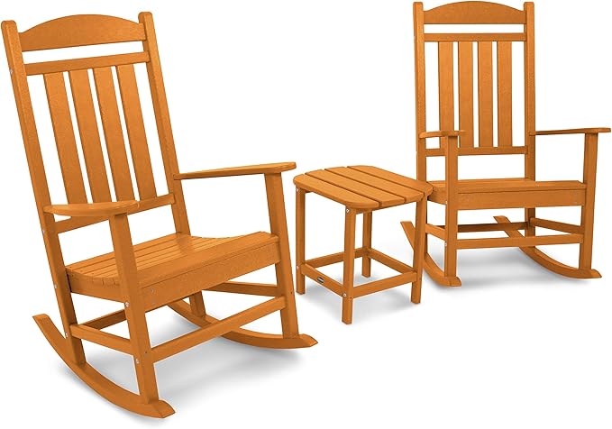 POLYWOOD Presidential Rocker 3-Piece Set