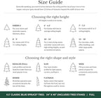 Balsam Hill 4.5ft Pre-Lit Classic Blue Spruce - Artificial Christmas Tree with 886+ Tips, 300 Clear LED Lights, Easy Plug Technology & Premium Stand for Indoor Holiday Decorating